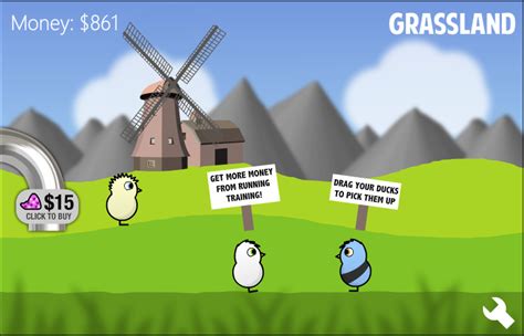 So do not waste time, and train your duckling. Grassland (Duck Life 4) | Duck Life Wiki | Fandom