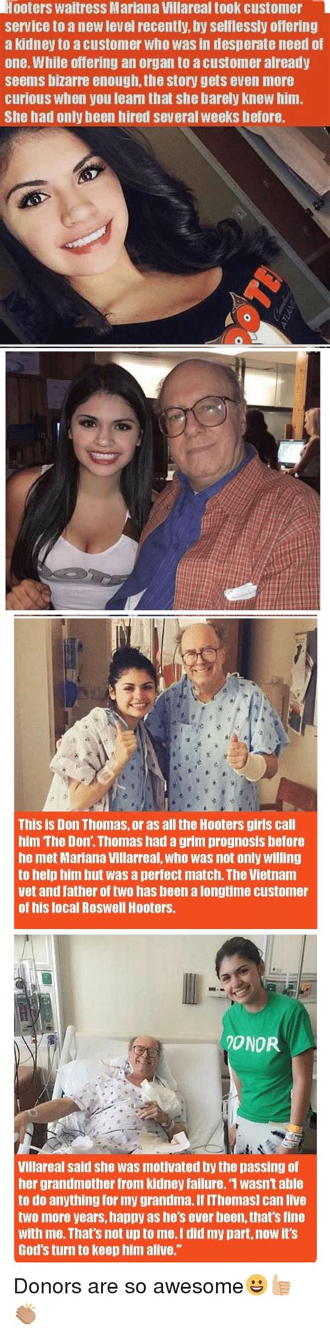 She wasn't the lively teenager i knew. Hooters Waitress Mariana Villareal Took Customer Service ...