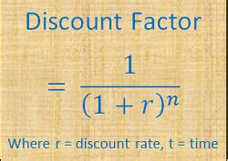 Adjustments to the discount factor. discount factor formula Archives - Pediaa.Com