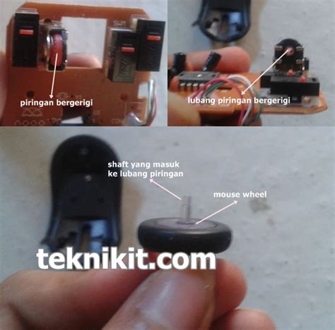 As stir (as steer) menggunakan pipa besi bekas antena 7. Cara Memperbaiki Scroll Mouse/ Mouse Wheel Yang Rusak