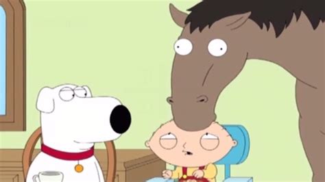 It frightens me to think that a human being could subject himself to this. Family Guy - Retarded Horse - YouTube