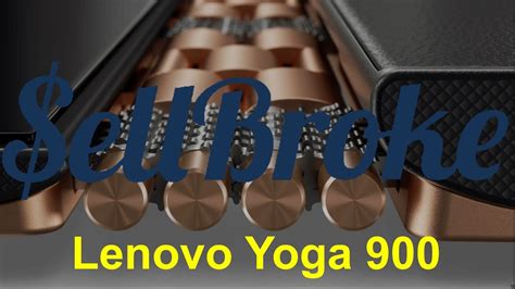 The yoga 900 is a premium lenovo laptop aimed at consumers (thinkpads target business users). Lenovo Yoga 900 13ISK2 - www.SellBroke.com - YouTube