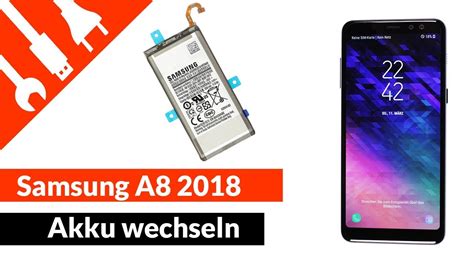 Sie sind nun schon bei dem kernpunkt der reparatur. SAMSUNG Galaxy A8 (2018) Akku wechseln / tauschen | kaputt ...