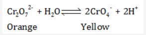 In an aqueous solution the color change exhibited can be used to test for distinguishing aldehydes from ketones. The colour of potassium dichromate solution changes with ...