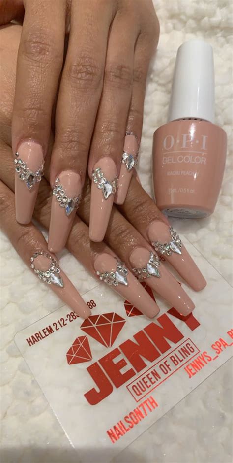 Girls problems with long nails and short nails. Cardi B's Swarovski Encrusted Nail Art | The Best ...