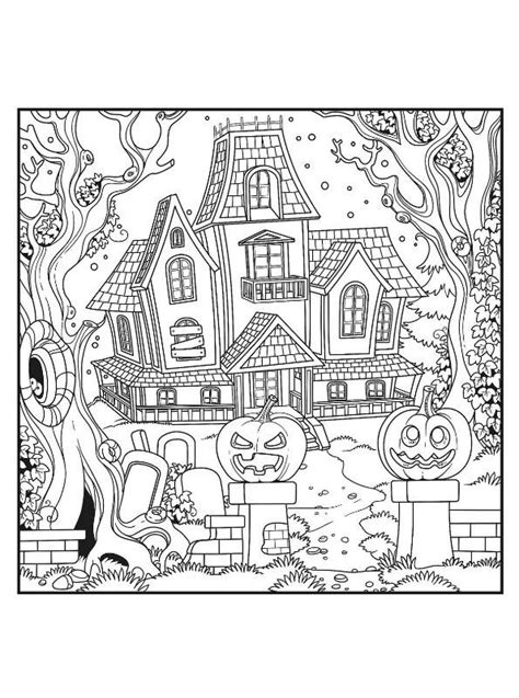 Coloring pages are for personal / classroom use only. Kids-n-fun | Kleurplaat Halloween voor Volwassen Halloween ...