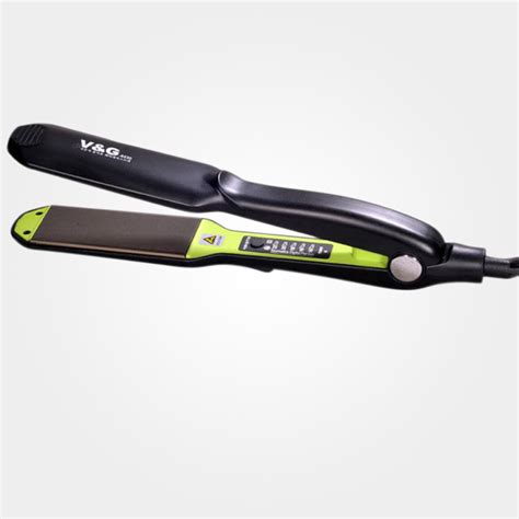 Hsi professional | the glider titanium hairstyling flat iron. V&G Professional Hair Straightener V-8240 For Women ...