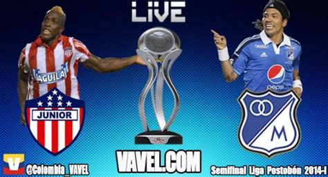 Millonarios de liga águila (fútbol) el 25.10.2020. Resultado Junior - Millonarios en semifinal de la Liga ...