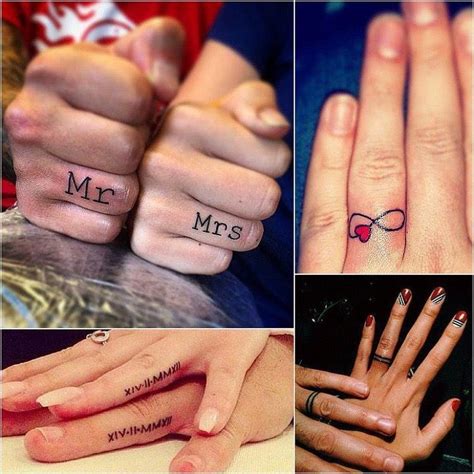 Malé príšerky sú námetom pre zmývateľné tetovanie, ktorým si môžu deti dočasne ozdobiť vybranú časť tela. Výsledek obrázku pro párové tetování | Tattoo wedding rings, Wedding band tattoo, Engagement tattoos