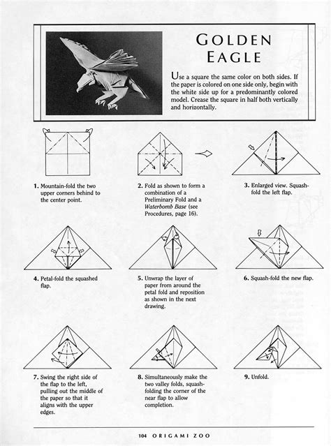 10.membuat capit, dengan cara menekuk kertas ke dalam, buatlah tekukkan yang pantas, jangan terlalu besar atau terlalu kecil membuat bunga lily dari kertas lipat, teknik origami untuk membuat bunga yang indah ini agak sedikit membutuhkan waktu yang lama. Dewi Kurnia Madya N: Membuat Burung Elang dari Kertas