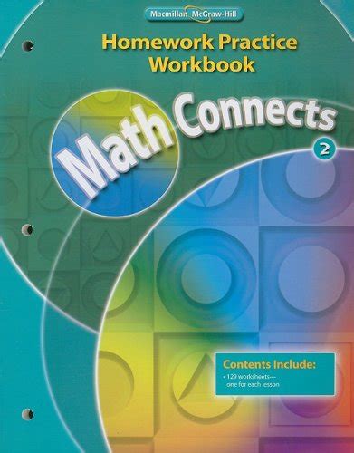 The combination of online and offline activities accommodate students with varied learning styles. Math connects grade 5 homework practice workbook pdf ...