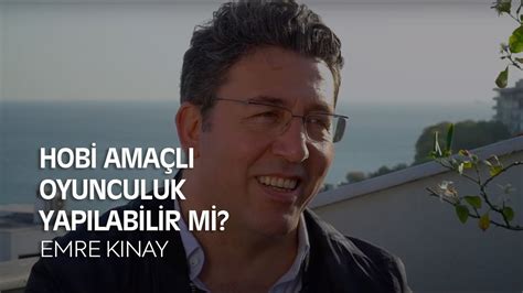 Tuvalet dönüşü dengesini kaybedip yere düşünce ise olanlar oldu. Hobi Amaçlı Oyunculuk Yapılabilir mi? | Emre Kınay - YouTube