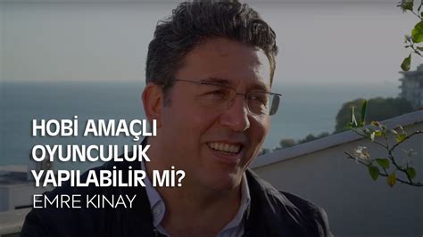 Tuvalet dönüşü dengesini kaybedip yere düşünce ise olanlar oldu. Hobi Amaçlı Oyunculuk Yapılabilir mi? | Emre Kınay - YouTube