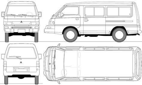 Factory service manual for all delica's star wagons. Mitsubishi L300 Van Wiring Diagram - Wiring Diagram