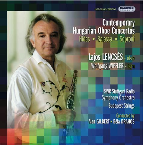 Recipient erkel prize, 1972, critics' prize hungarian radio, 1972, 74, listeners' prize hungarian radio, 1976, distinction for best work of year, paris. eClassical - Hidas / Balassa / Soproni: Oboe Concertos