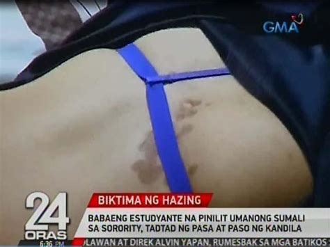Information and translations of hazing in the most comprehensive dictionary definitions resource on the web. Female Lyceum student hurt in hazing rites | News | GMA ...