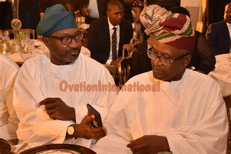 A mass protest has ensued in enugu state following report of father ejike mbaka allegedly missing. Caption this photo of billionaires Aliko Dangote and Femi ...