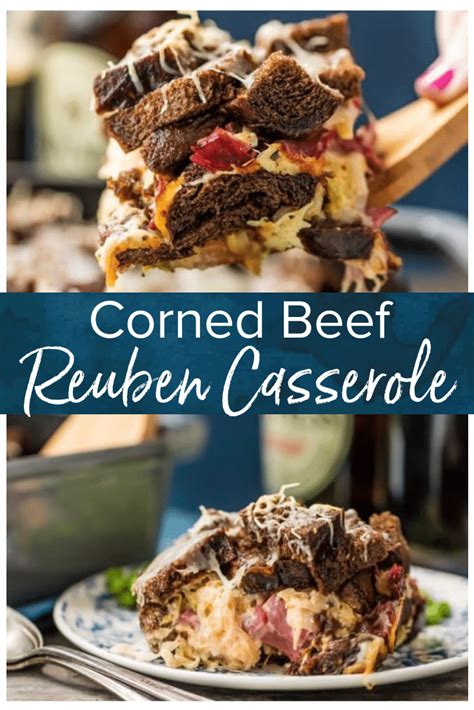 Put a layer of creamed corn between the ground beef and the mashed potatoes. Reuben Casserole is a must make every St. Patrick's Day ...