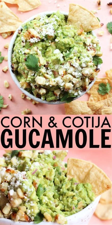 Instructions scoop the avocado pulp into a small bowl. Cotija + Corn Guacamole | Recipe | Best guacamole recipe ...