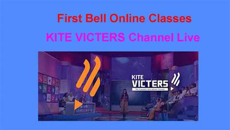 We are trying to help the students to watch the victers kite content live on youtube. First Bell Online Classes - KITE Victers Live Class (Class ...