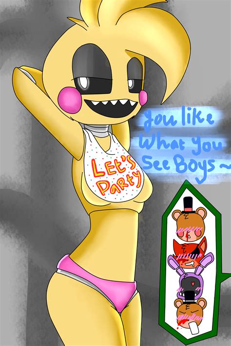 Have you ever looked at toy chica and said what if she. Like What You See Toy Chica. by sonadowkku on DeviantArt