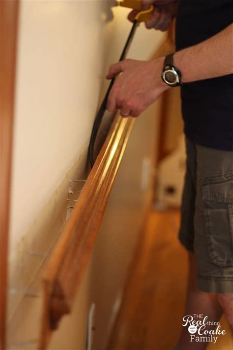 Consider complete panelling below the chair rail: How to Remove Chair Rail ~Part 1