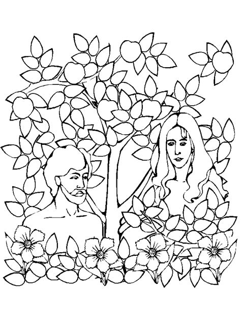 Show them how to press the painted side of the leaf onto adam and eve theme music and movement activities and ideas to get your preschoolers movin'. Adam And Eve Color Pages - Coloring Home