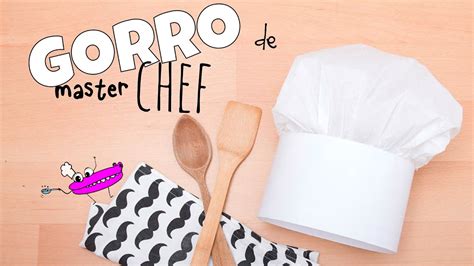 Suministro profesional para su negocio. GORRO DE COCINERO | MANUALIDADES infantiles - YouTube