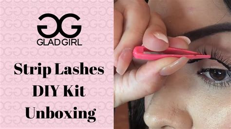 To order custom lashes please email shekinah.garner@gmail.co. Strip Lashes DIY Kit Unboxing | How To Apply Strip Lashes ...