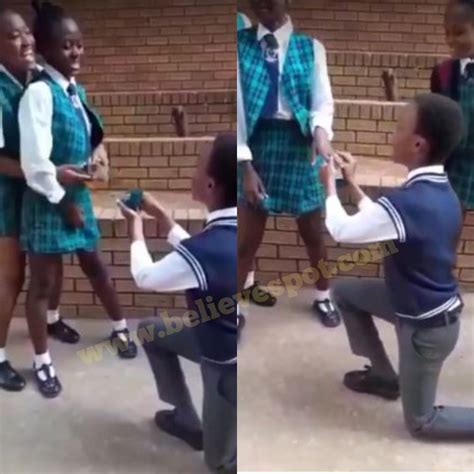 Check spelling or type a new query. Young School Boy Propose To His Schoolmate With A Ring. Watch Her Reaction - Romance - Nigeria