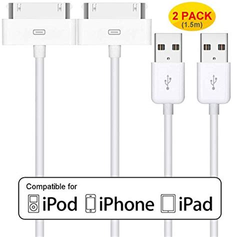 When iam disconnecting the phone from the charger is turning off. iPhone 4 4s charger cable iPad charger, 2Pack 5 Feet certified 30-Pin charging cable compatible ...