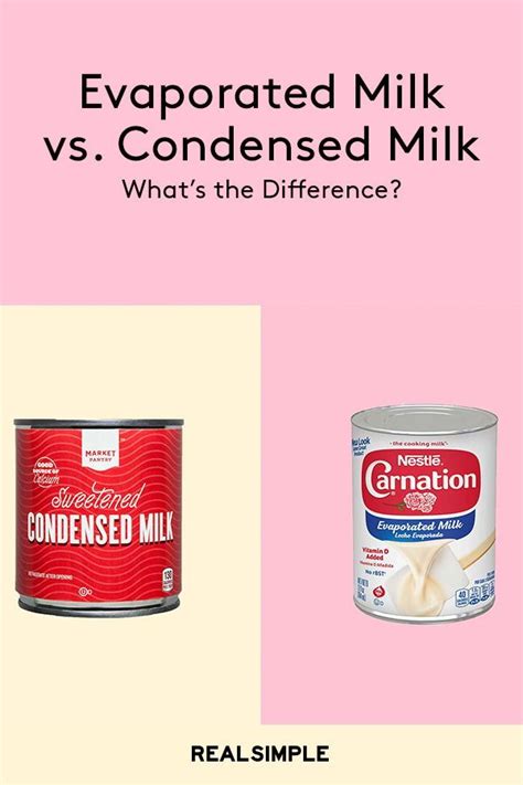 The names of each milk can make things condensed milk, on the other hand, is milk cooked with mega quantities of sugar. Evaporated Milk vs. Condensed Milk: What's the Difference ...