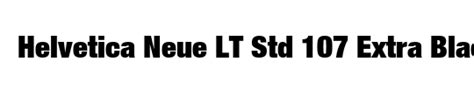 Uploaded by pndes gndes (52 styles). Download Helvetica Neue LT Std 107 Extra Black Condensed ...
