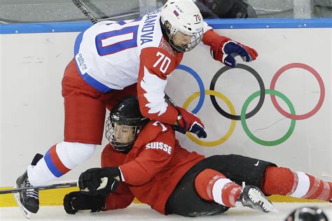 Maybe you would like to learn more about one of these? Switzerland beats Russia 2-0 in women's ice hockey ...