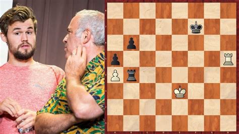 This is a chess game between magnus carlsen (w) and garry kasparov (b) from the 2004 reykjavik rapid. GARRY KASPAROV vs MAGNUS CARLSEN: CAMPEONES DEL MUNDO ...