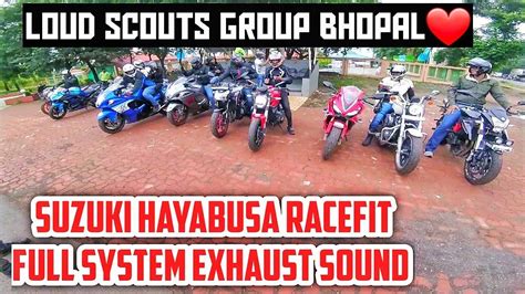 In this video i had posted about the sound of exhaust like racefit, sc project, gpr racing exhaust etc. Loudest Hayabusa with racefit exhaust full system india ...