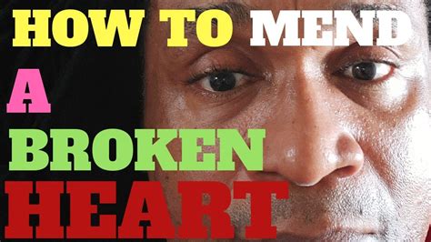 How to draw a human heart easily? HOW TO MEND A BROKEN HEART - YouTube