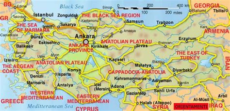 Le informazioni utili con mappa e cartina per visitare e fare un tour della cappadocia. Cappadocia - Turchia | orientamenti.it