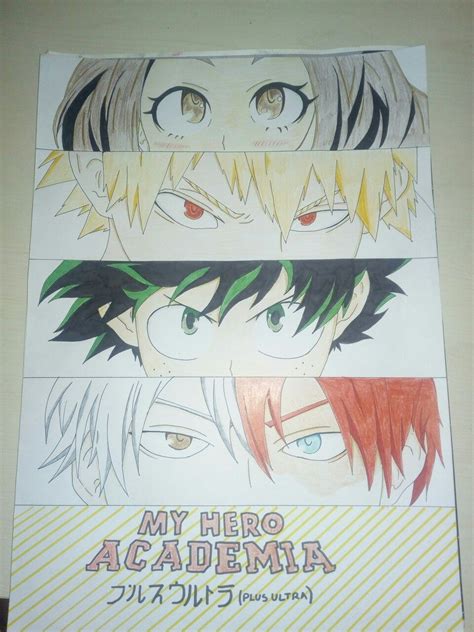 Here's a compilation of manga/anime drawing books, mostly in japanese. Mha eye draw