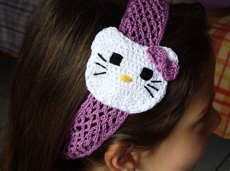 See more of la casa di hello kitty on facebook. fascia-uncinetto | Fasce per capelli, Fascia all'uncinetto ...