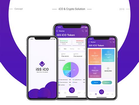The tokens are sold at a discount and later on may be. iSS iCO - iCO Token Buy Sell iOS App on Behance
