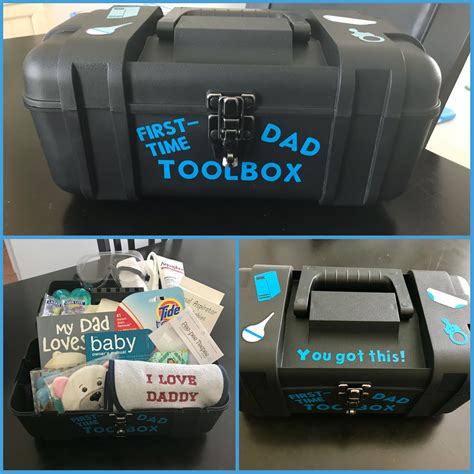 Check spelling or type a new query. First time dad tool box with all of the essentials. Baby ...