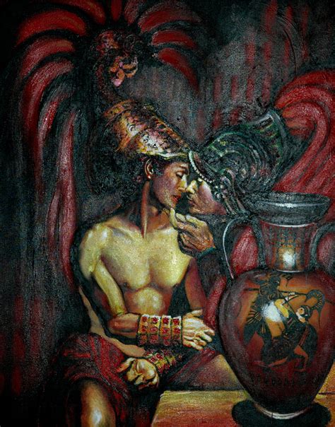 Achilles is outraged and attacks eudorus. ACHILLES AND PATROCLUS by WJSolha on DeviantArt