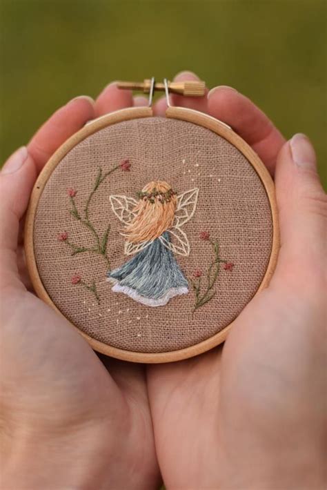 PDF pattern for embroidery Little Fairy | Etsy in 2021 | Fairies ...