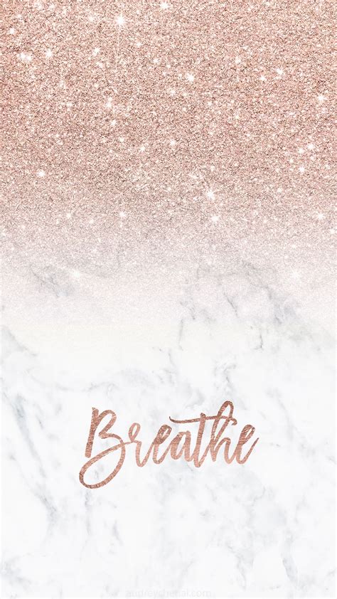 iphone lock screen girly rose gold wallpaper 120 - Lit it up