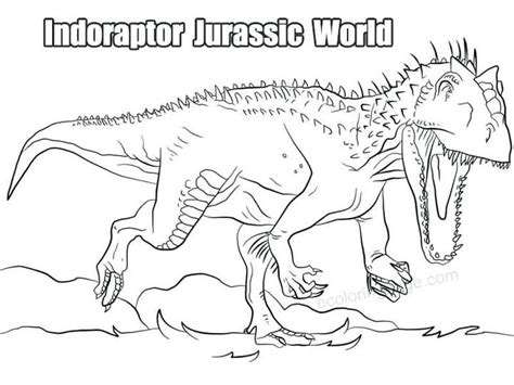 View and print full size. jurassic world coloring pages logo in 2020 | Dinosaur ...