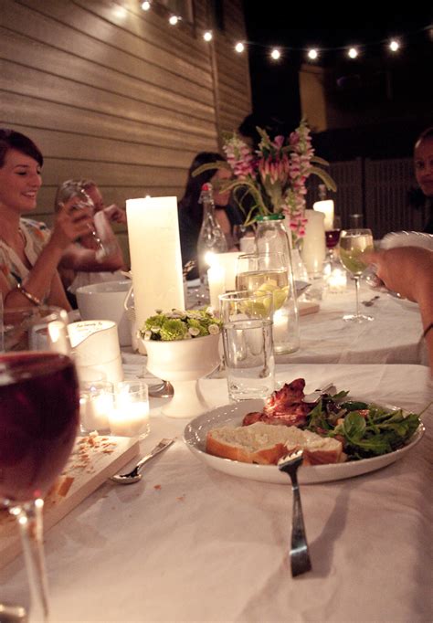 Count the number of rsvps and start planning your table. Bright July: Under the Stars - A Surprise Dinner Party