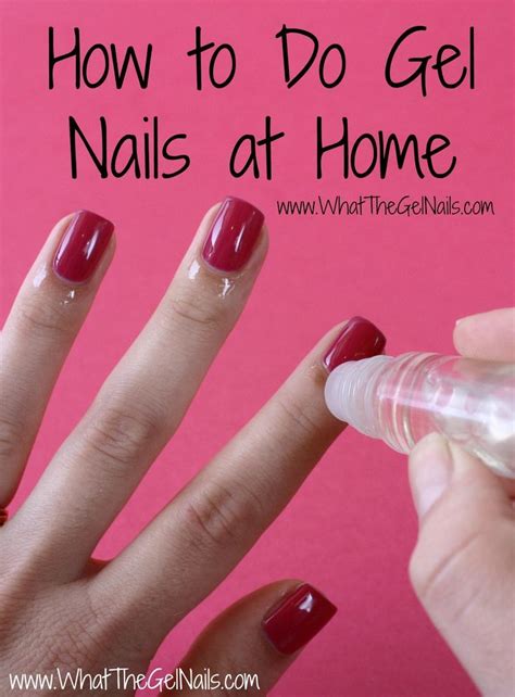 How i remove polygel nails & prep my cuticles. How to Do Gel Nails at Home | Gel nail tips, Gel nails diy ...