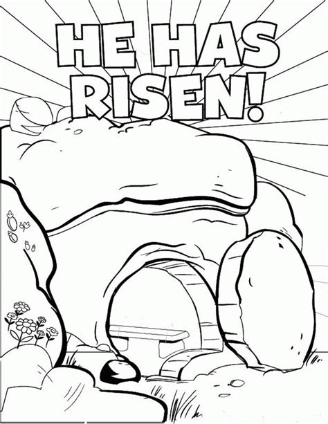 Teach children about jesus' resurrection download these beautiful easter coloring pages for adults. Free Printable Easter Coloring Pages Religious - Coloring Home