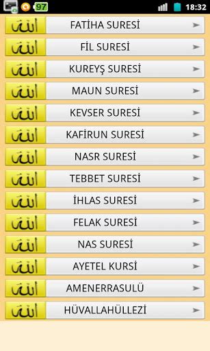 Namaz kılarken en çok okunan sureler nelerdir? Namaz Sureleri Sesli Görüntülü indir - Android ...